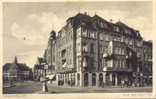 Minden i W.: am Wesertor