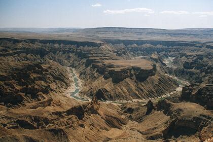 Namibia: der berhmte "Fish River Canyon"